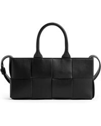 Bottega Veneta - Mini Leather East-west Arco Top-handle Bag - Lyst