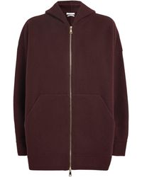 Max Mara - Wool-Blend Zip-Up Hoodie - Lyst