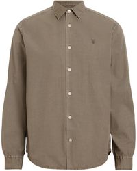 AllSaints - Cotton Tahoe Shirt - Lyst