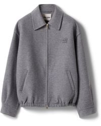Miu Miu - Wool-Cashmere Shirt Jacket - Lyst