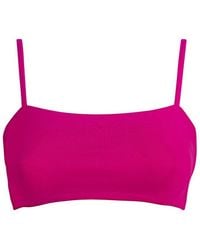 Eres - Square-Neck Azur Bikini Top - Lyst