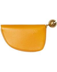 Burberry - Leather Shield Coin Pouch - Lyst