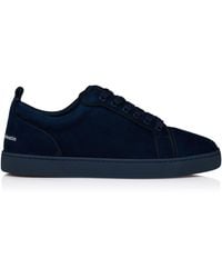 Christian Louboutin - Louis Junior Canopy Orlato Suede Trainers - Lyst