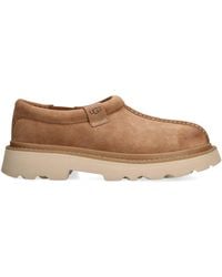 UGG - Suede Tasman Lug Slippers - Lyst