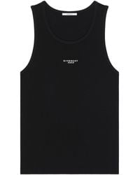 Givenchy - Stretch-Cotton Logo Tank Top - Lyst