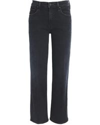 Mother - The Mid Rise Rambler Zip Ankle Jeans - Lyst