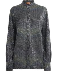 Missoni - Sequin Chevron Shirt - Lyst