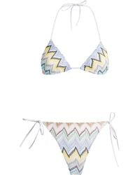 Missoni - Zigzag Triangle Bikini - Lyst