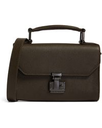 Emporio Armani - Small Leather Cross-body Bag - Lyst