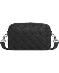 Bottega Veneta - Small Leather Intrecciato Camera Bag - Lyst