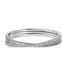 Cartier - And Diamond Étincelle De Bangle - Lyst