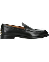 Tod's - Calfskin Loafers - Lyst
