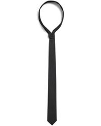 Balenciaga - Wool Logo Tie - Lyst