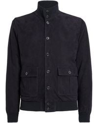 Valstar - Suede Ino Bomber Jacket - Lyst