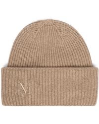 Max Mara - Cashmere Monogram Beanie - Lyst