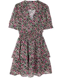 The Kooples - Floral Mini Dress - Lyst
