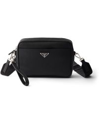 Prada - Leather Cross-Body Bag - Lyst