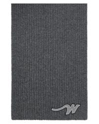 Weekend by Maxmara - Virgin Wool Initial Scarf - Lyst