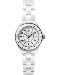 CHANEL - Ceramic And Steel J12 Calibre 12.2 Watch - Lyst