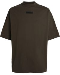 Fear Of God - Cotton Logo-patch T-shirt - Lyst