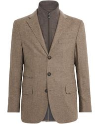 Corneliani - Wool-Cashmere Blazer - Lyst