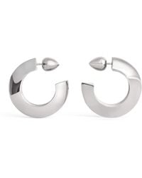 Alaïa - Edge Hoop Earrings - Lyst