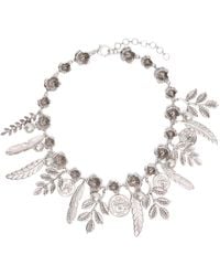 Weekend by Maxmara - Floral Charm Necklace - Lyst