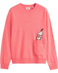 Chinti & Parker - X Peanuts Wool-cashmere Sweater - Lyst