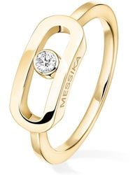 Messika - Move Uno And Diamond Ring - Lyst