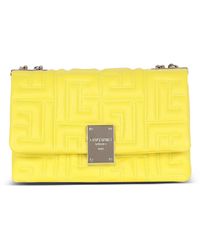 Balmain - Small 1945 Soft Quilted Shoulder Bag - Lyst