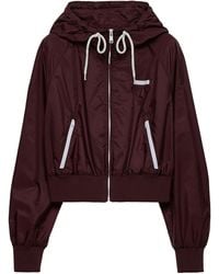 Prada - Re-Nylon Hooded Jacket - Lyst
