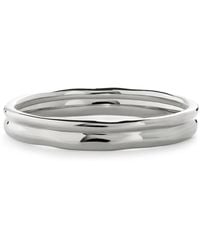 Monica Vinader - Sterling Siren Muse Stacked Ring - Lyst
