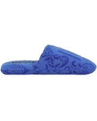 Dolce & Gabbana - Dg Logo Slippers - Lyst