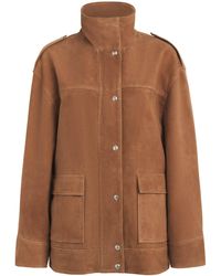 Anine Bing - Goat Suede Roux Jacket - Lyst