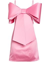 Mach & Mach - Organza Le Cadeau Mini Dress - Lyst