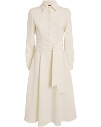 Kiton - Wool Tailored Midi Dress - Lyst