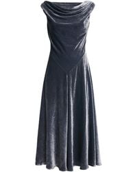 Altuzarra - Velvet Drina Midi Dress - Lyst