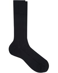FALKE - Egyptian Cotton Ribbed Socks - Lyst