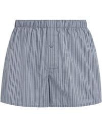 Hanro - Cotton Fancy Woven Boxer Shorts - Lyst