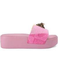 Kurt Geiger - Meena Eagle Platform Slides - Lyst