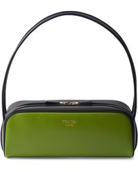 Prada - Leather Swing Shoulder Bag - Lyst