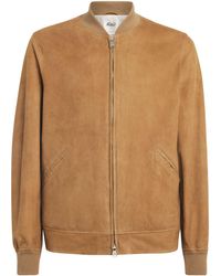 Valstar - Suede Evans Bomber Jacket - Lyst