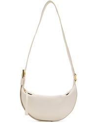 AllSaints - Leather Half Moon Cross-Body Bag - Lyst