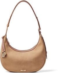 Aspinal of London - Small Leather Soho Crescent Shoulder Bag - Lyst