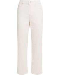 PAIGE - Stevie Straight Ankle Jeans - Lyst