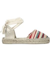 Manebí - Cotton Stripe Hamptons Espadrilles - Lyst