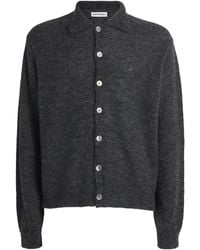Our Legacy - Alpaca-Blend Evening Polo Cardigan - Lyst