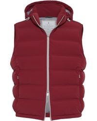 Brunello Cucinelli - Puffer Vest - Lyst