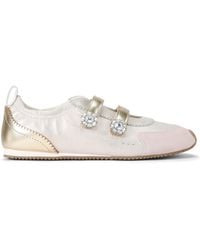 Kurt Geiger - Leather Islington Mary Jane Sneakers - Lyst