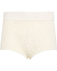 Skims - Cable-Knit Shorts - Lyst
